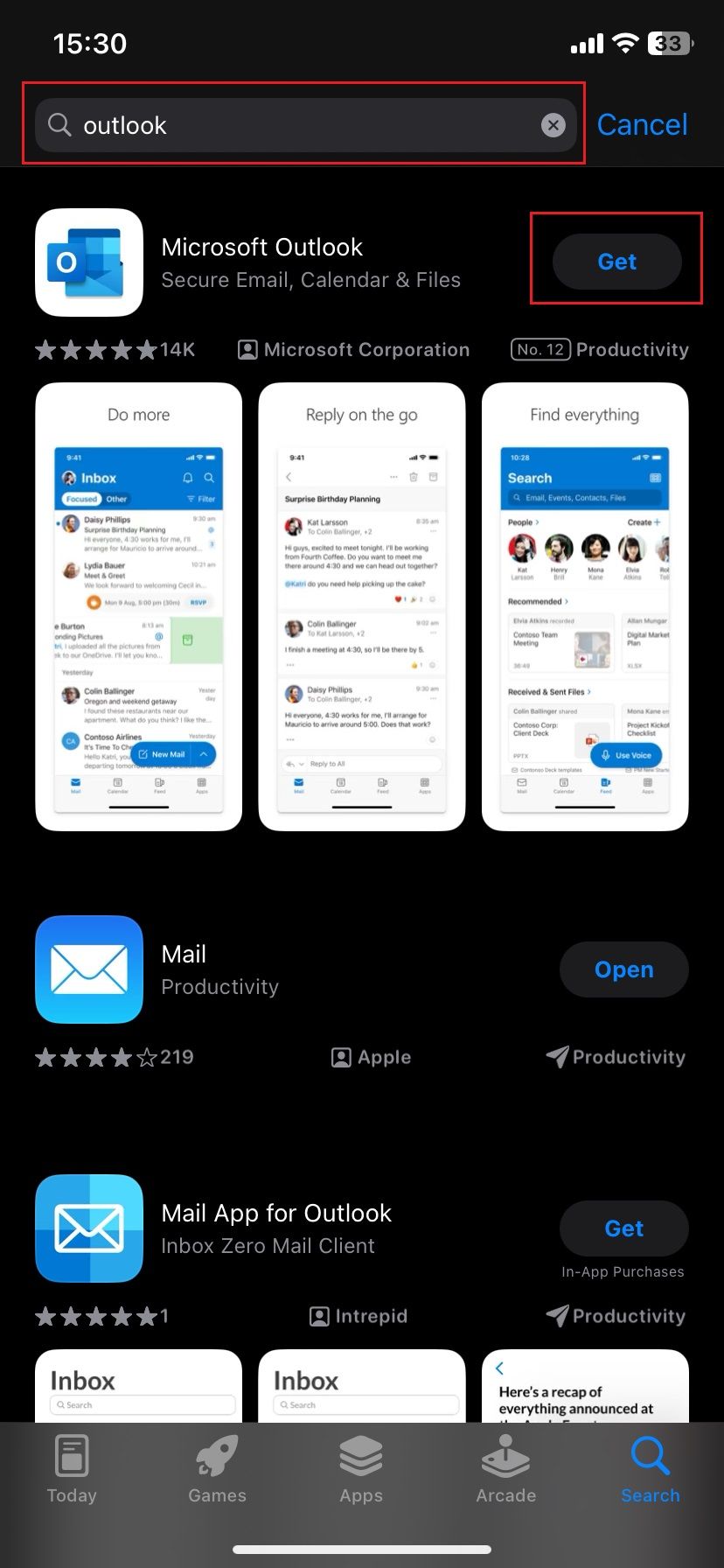 Downloading the app