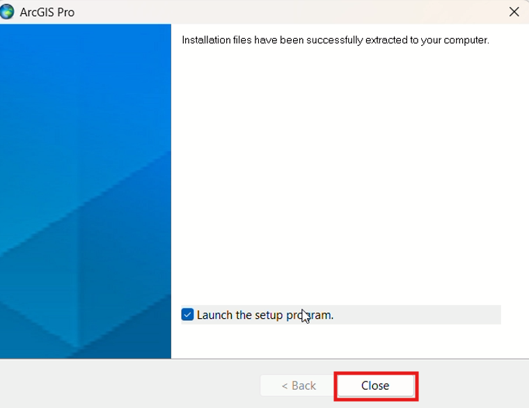 Preparation completion window